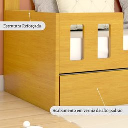Bicama Infantil com Estrado Fixo Play - 5