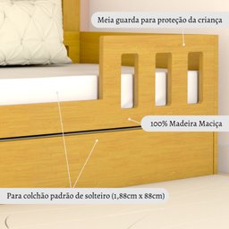 Bicama Infantil com Estrado Fixo Play - 6