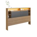 Ver imagem 6 de Cabeceira Casal e Queen com LED e Organizador Genebra
