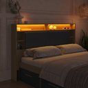 Ver imagem 5 de Cabeceira Casal e Queen com LED e Organizador Genebra