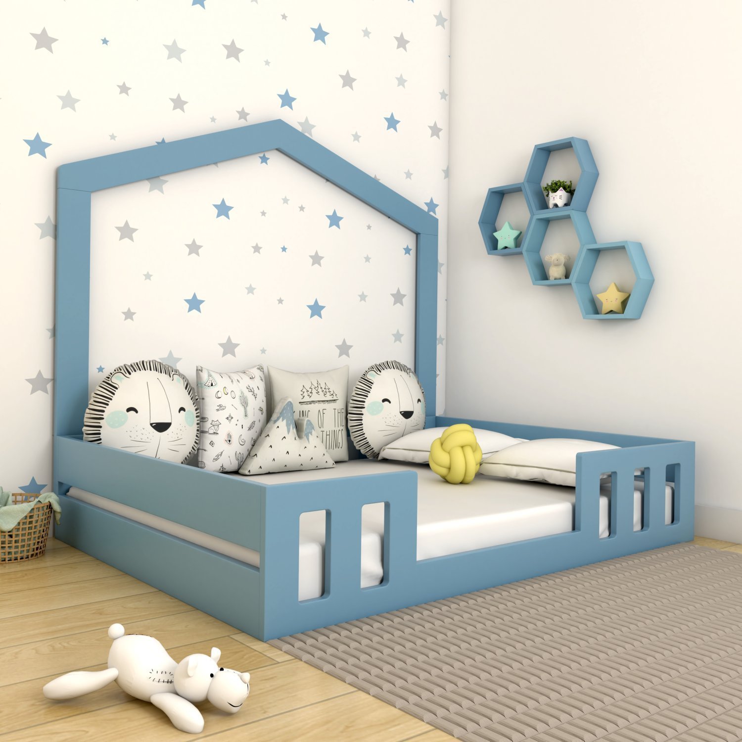 Jogo de Cama de Infantil Gatos - Sonho Kids Decor