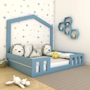 Ver imagem 1 de Cama Casal com Casinha Montessoriana Play