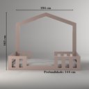 Ver imagem 3 de Cama Casal com Casinha Montessoriana Play