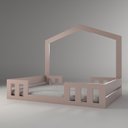 Ver imagem 2 de Cama Casal com Casinha Montessoriana Play