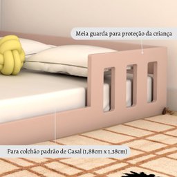 Cama Casal com Casinha Montessoriana Play - 6