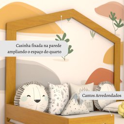 Cama Casal com Casinha Montessoriana Play - 7