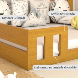 Cama Casal com Casinha Montessoriana Play - 5