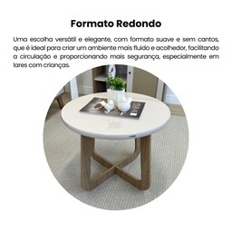 Mesa de Centro 100% MDF Jasmin - 6