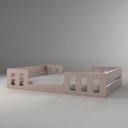 Ver imagem 2 de Cama Casal Infantil Montessoriana Play