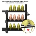Ver imagem 6 de Sapateira Modular 9 Níveis para até 55 Pares com Estrutura Metálica Preta
