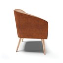 Ver imagem 5 de Kit 02 Poltronas no Pés Palito D'rossi Nozes