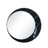 Espelho Decorativo Luna Mármore 60cm Redondo Lateral - 1