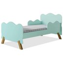 Ver imagem 2 de Cama Juvenil Infantil Pés Em Madeira Angel