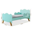 Ver imagem 4 de Cama Juvenil Infantil Pés Em Madeira Angel