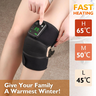 Massageador Joelho Elétrico com Aquecimento Alivia Dores - 2