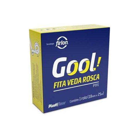 Fita Veda Rosca 18mm x 25m - Gool