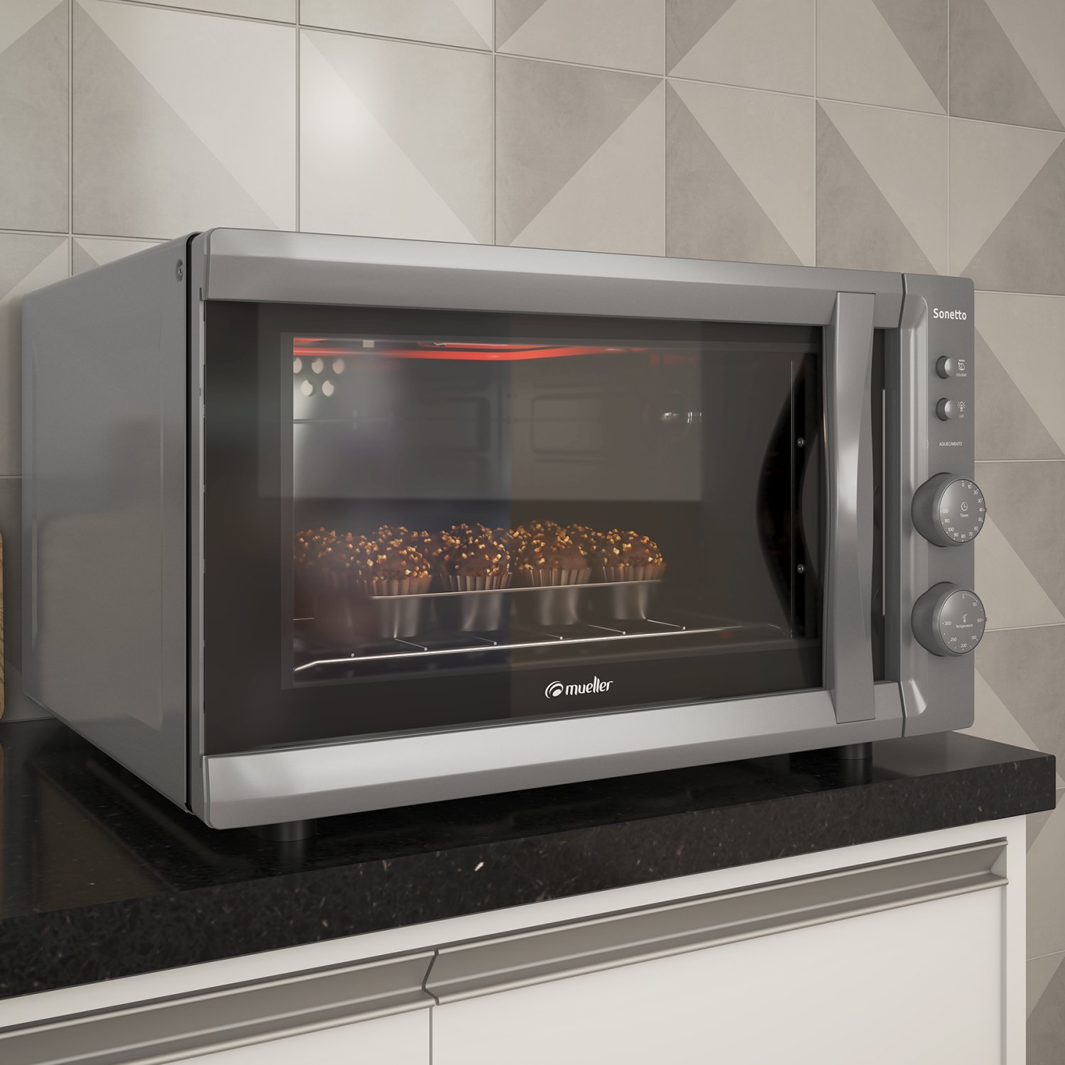 Forno Elétrico 44L Sonetto Mueller 127v - 3