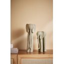 Ver imagem 2 de Escultura Decorativa Elefante em Polirresina Mart P 29 Cm:cinza