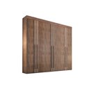 Ver mais imagens de Guarda Roupa Casal 6 Portas e 6 Gavetas Lucca Premium Naturale - Rufato