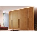 Ver imagem 3 de Guarda Roupa Casal 6 Portas e 6 Gavetas Lucca Premium Naturale - Rufato
