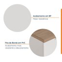 Ver imagem 4 de Balcão Planejado 2 Gavetões com Tampo e Rodapé Ipanema CabeCasa MadeiraOriginals