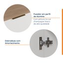 Ver imagem 6 de Balcão 2 Gavetões com Tampo e Rodapé Ipanema CabeCasa MadeiraOriginals