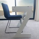 Ver imagem 5 de Escrivaninha Mesa Escritório Retangular / Sete 93cm Branco