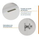 Ver imagem 4 de Balcão Planejado 2 Gavetões sem Tampo Ipanema CabeCasa MadeiraOriginals