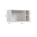 Ver imagem 3 de Nicho Planejado Microondas Ipanema CabeCasa MadeiraOriginals Branco
