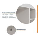 Ver imagem 6 de Nicho Planejado Microondas Ipanema CabeCasa MadeiraOriginals Branco