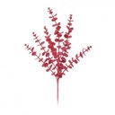 Ver imagem 1 de Galho Decorativo Folhas Vermelhas C/ Glitter