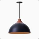 Ver imagem 1 de Pendente Industrial Roma Aluminio Teto Cabo 1 Metro 1 Luz E27 Bivolt Lumini Lab