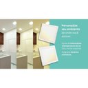 Ver imagem 5 de Plafon Quadrado de Embutir Tramontina Smart Led 1300 Lm 18 W Tramontina
