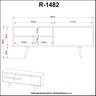 Rack Para TV até 55 Polegadas 2 Portas R1482 - 7