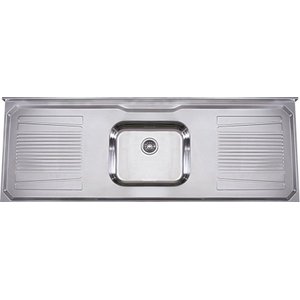 Pia de Inox 1,80 X 0,53 Escorredor