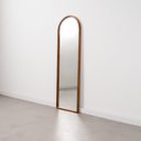 Ver imagem 5 de Espelho Oval de Base Reta com Moldura Magnólia 160cmx49cm CabeCasa MadeiraOriginals