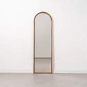 Ver imagem 6 de Espelho Oval de Base Reta com Moldura Magnólia 160cmx49cm CabeCasa MadeiraOriginals