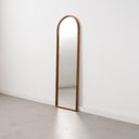 Ver imagem 5 de Espelho Oval de Base Reta com Moldura Magnólia 160cmx49cm CabeCasa MadeiraOriginals