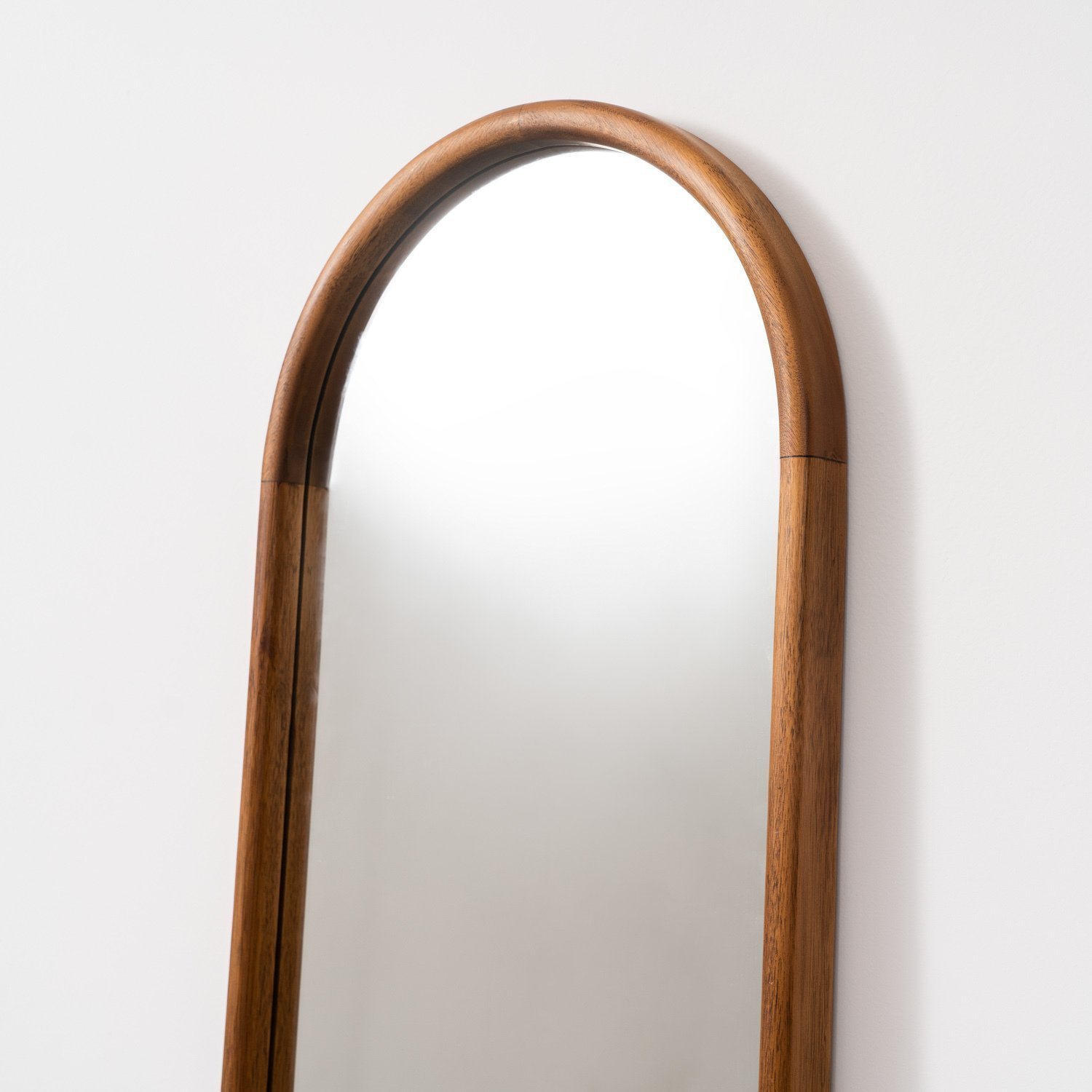 Espelho Oval de Base Reta com Moldura Magnólia 160cmx49cm CabeCasa MadeiraMadeira - 7