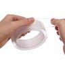 Fita Mágica Dupla Face Transparente Lavável e Reutilizável - 9
