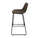 Ver imagem 4 de Banqueta para Cozinha 99cm x 44cm Verner Marrom Café/Preto