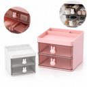Ver imagem 2 de Organizador de Mesa Yeet Coelhinho com 2 Gavetas Empilhável 15 x 13 x 11 cm