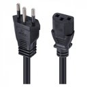 Ver imagem 3 de Cabo de Força Tripolar para Fonte 3x0,75 Mm 250v - 3 Metros - Pc / 10