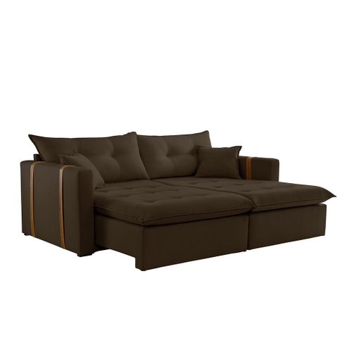 Sofa Cama e Reclinavel Lisboa 1,80m 03 Lugares Mola Ensacada Txr
