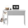 Mesa Para Computador Escritório e Gamer 2 Prateleiras Escrivaninha Branco - Qmovi - 5