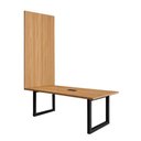 Ver imagem 2 de Mesa de Reunião Retangular F5 Office Industrial MDF 180cm