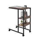 Ver imagem 2 de Mesa Lateral Apoio Bit Com Rodízios Tampo BP