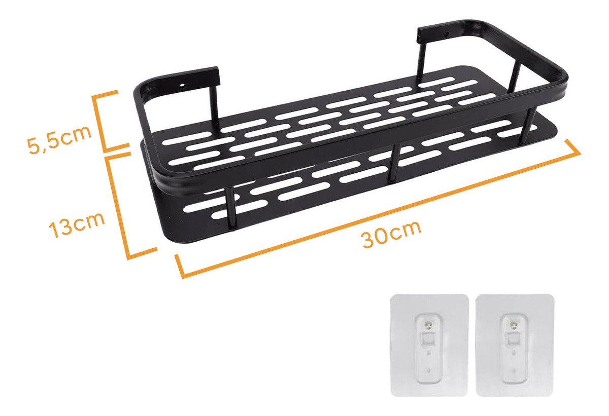 Rack de Banheiro Porta Shampoo Inox - 2