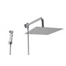 Ducha Inox 304 25x25 Cm C/ Desviador e Chuveirinho de Mão - 1