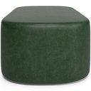 Ver imagem 4 de Kit 02 Puffs Decorativos Orgânicos para Living Quarto 195cm Doha W01 Couríssimo Verde Musgo - Lyam
